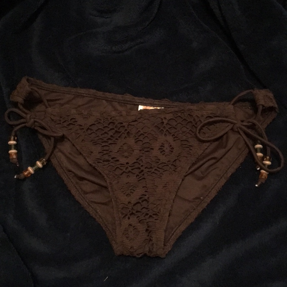 Dark brown bikini bottoms